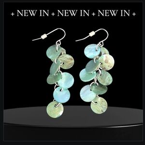 Turquoise Color Fashion Dangle Earrings